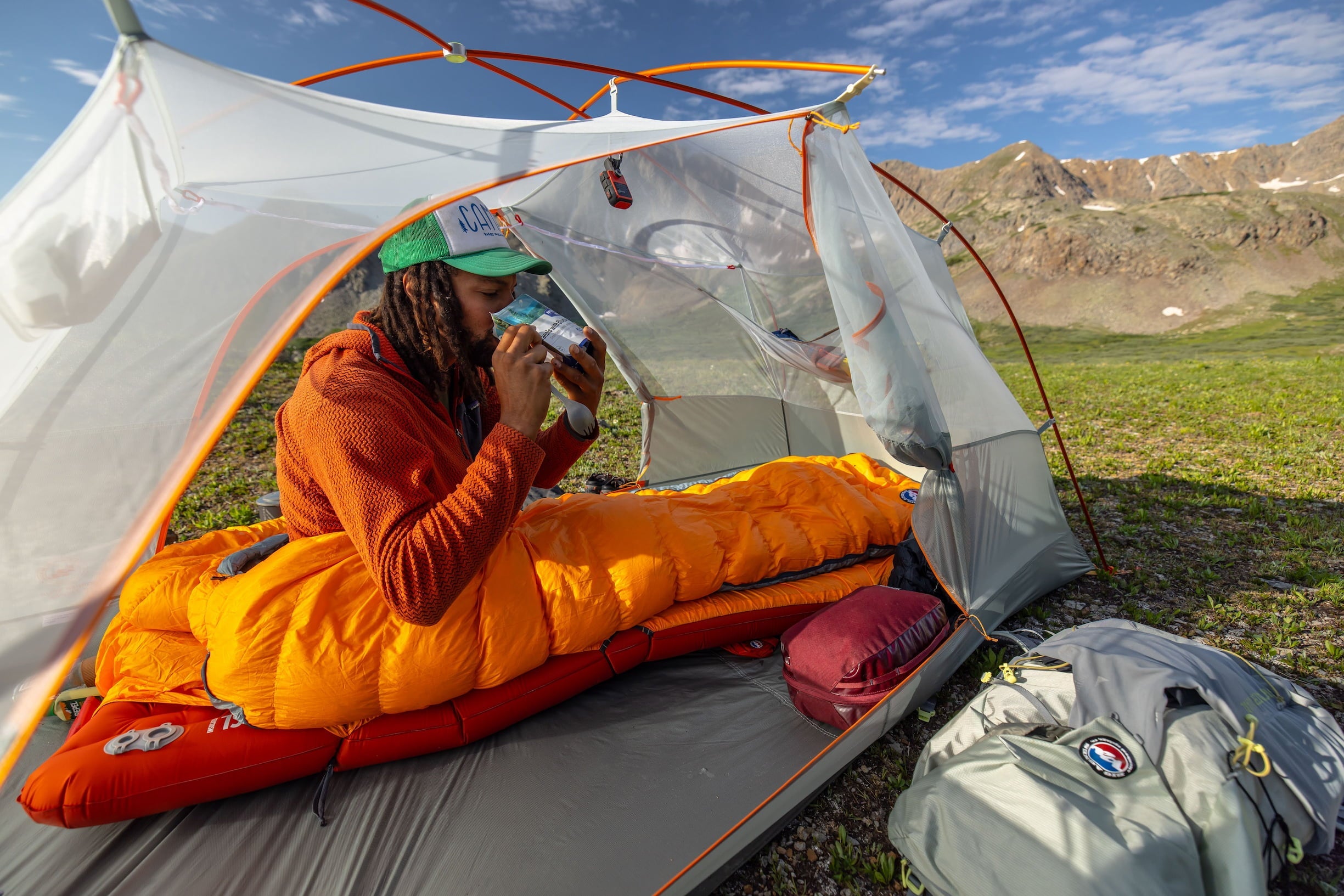 BIG AGNES INSULATED Q-CORE DELUXE SLEEPING PAD, 25X72 (WIDE