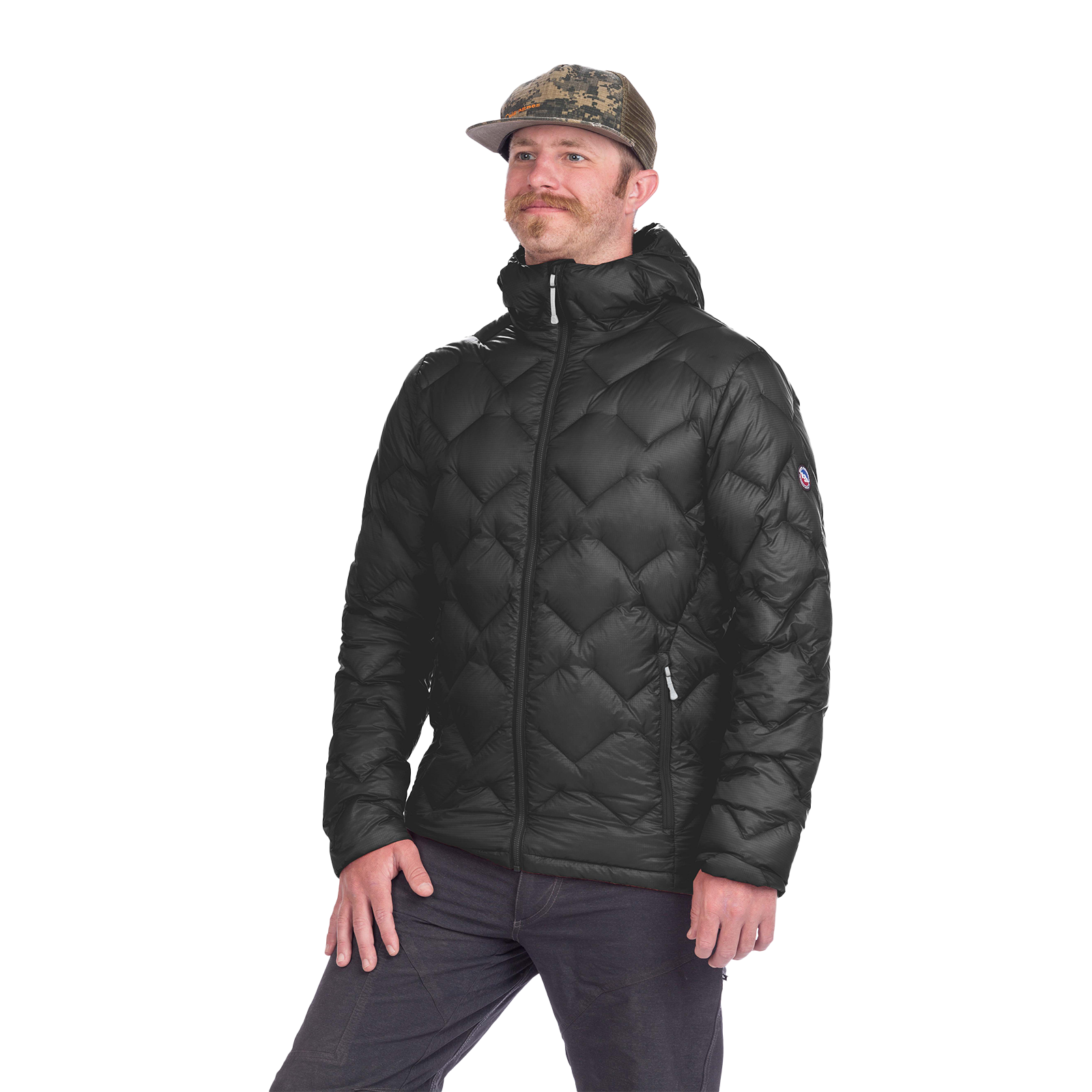 Super Extra Warm shoulder pad jacket