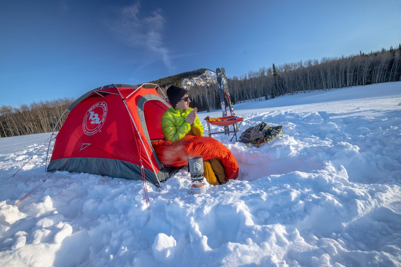 Winter Camp Morning