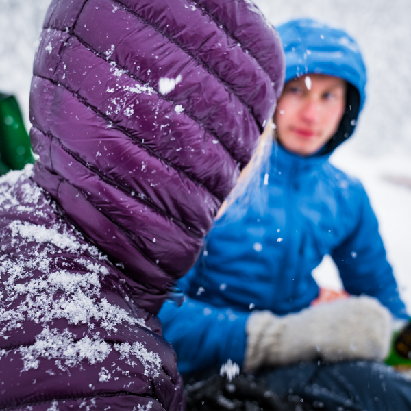 A down jacket that's waterproof 