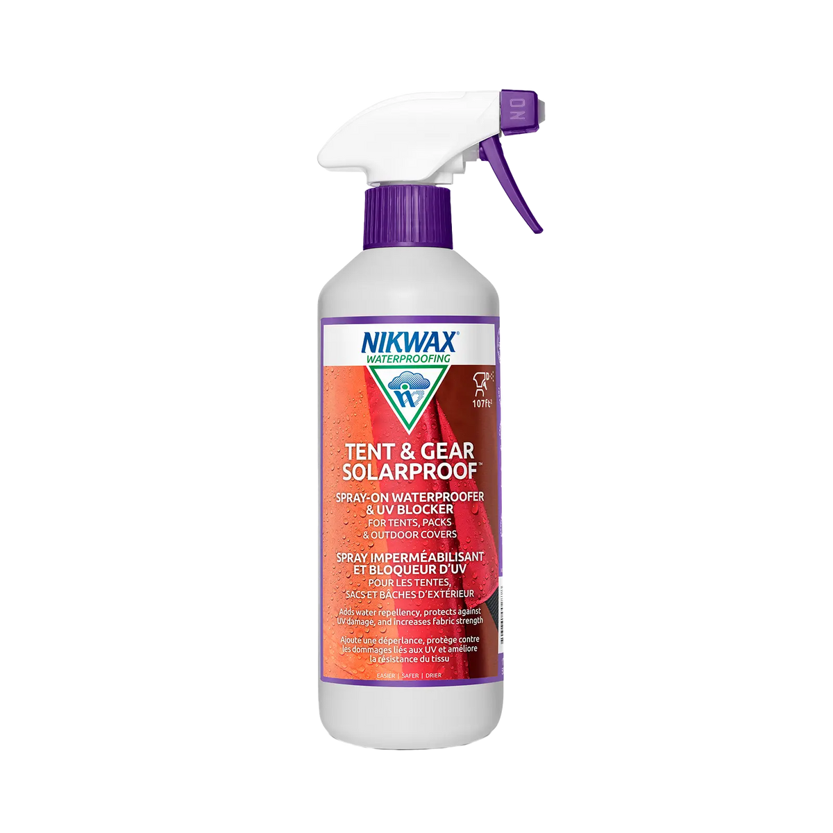 Nikwax Spray-On Tent & Gear SolarProof 16.9 oz