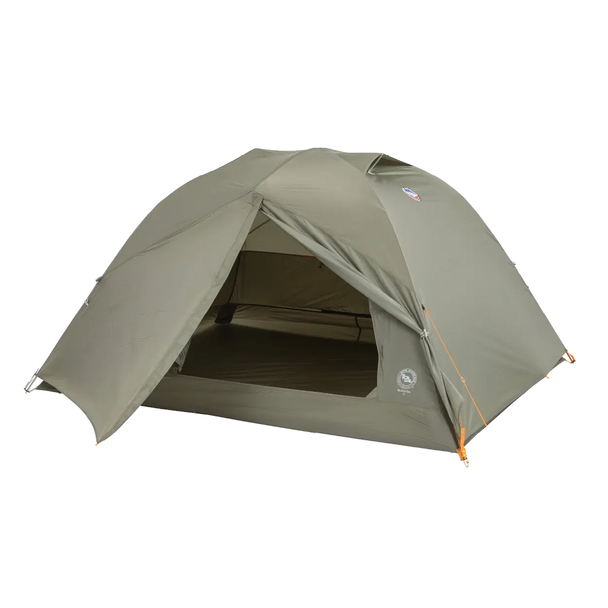 アメリカアウトドア「BIG AGNES」のBlacktail 3 グリーンテント Blacktail 3 Backpacking Tent - Vetiver | Big Agnes