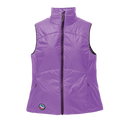 Purple vest zipped