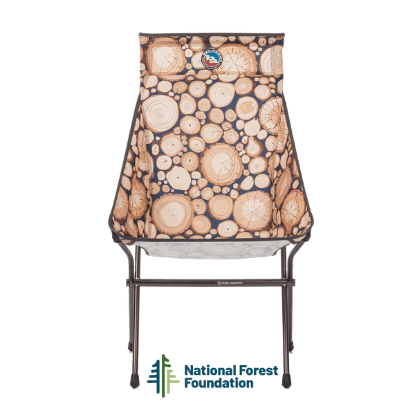 Big Six Camp Chair Wood Front