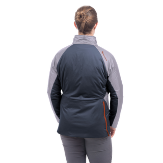 Women's Crystal Jacket Grey Back