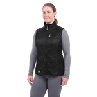 Women's Crystal Vest Black