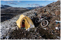 Fly Creek Solution Dye Bikepacking Tent Lifestyle Image