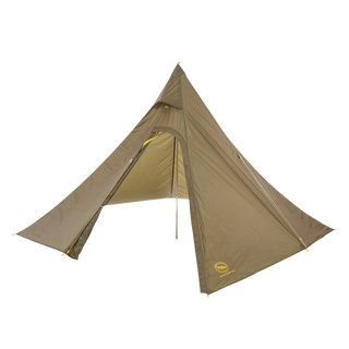 Gold Camp UL 3 Tarp Door Open