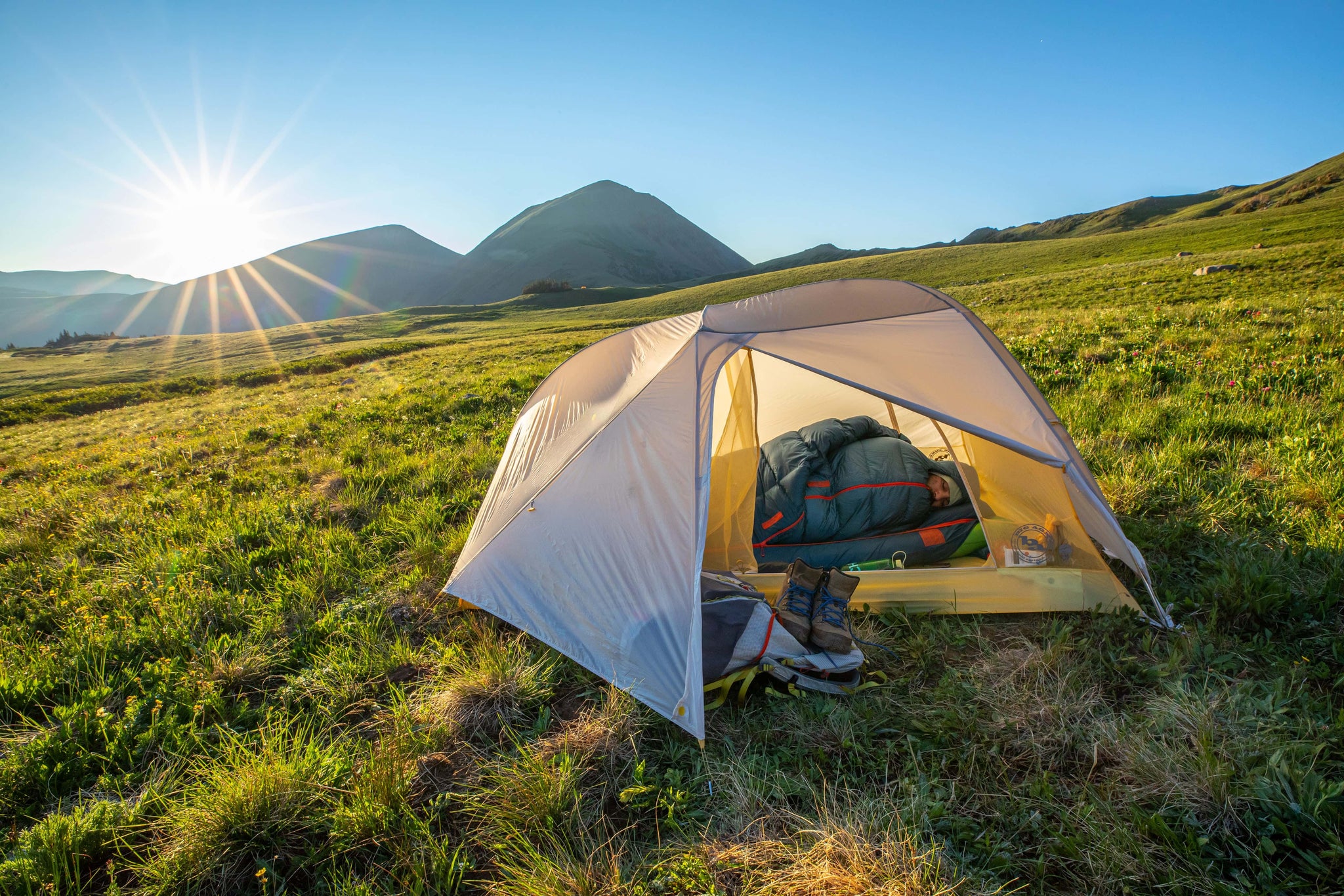 Tiger Wall UL2 Solution Dye Ultralight Tent Big Agnes