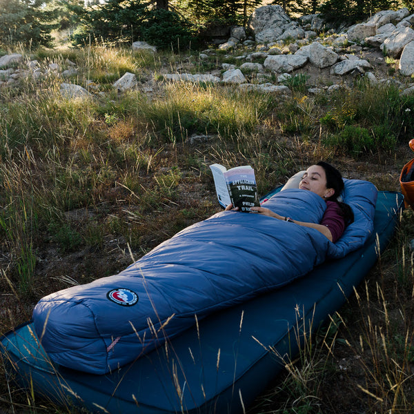  Big Agnes, Anthracite Sleeping Bag, 20 Degree, (FireLine Pro  Recycled), Slate, Long, Left Zip : Sports & Outdoors
